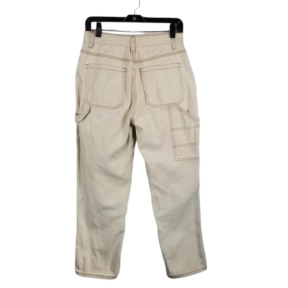 Simple Society Women's Light Tan High Rise Carpenter Jeans Size 28 - Picture 2 of 6